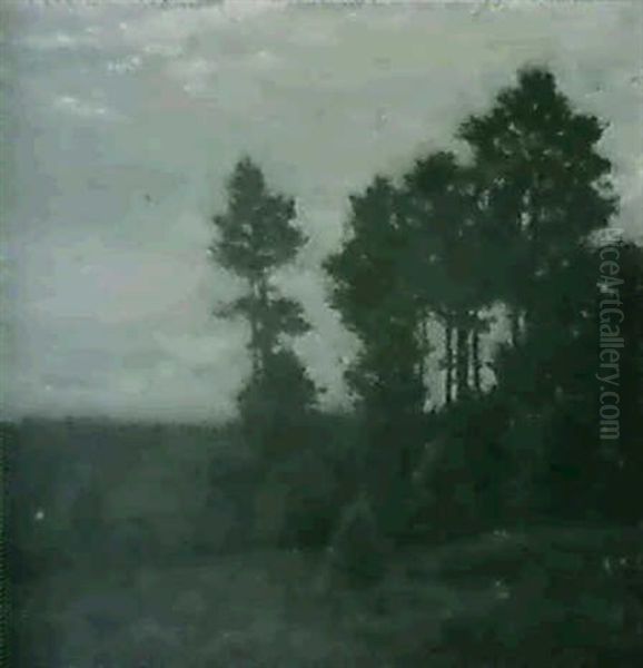 Evening Glow Oil Painting by Charles Warren Eaton