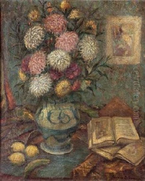 Florero Oil Painting by Juan de Echevarria