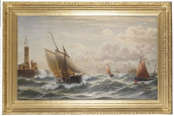 Marin Oil Painting by Christian Frederic Eckardt