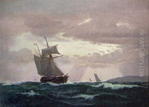 Seascape by Christian Frederic Eckardt