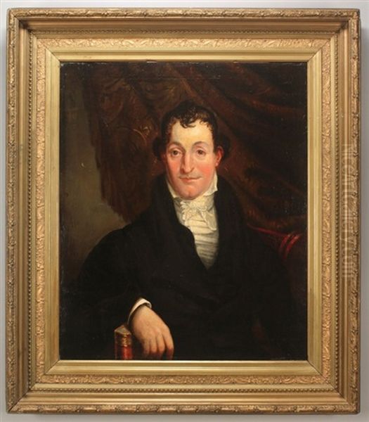 Portrait Of Richard Webster, Esquire Oil Painting by Johannes Eckstein