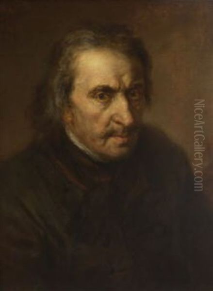 Bildnis Eines Alten Mannes Oil Painting by Johann Georg Josef Edlinger