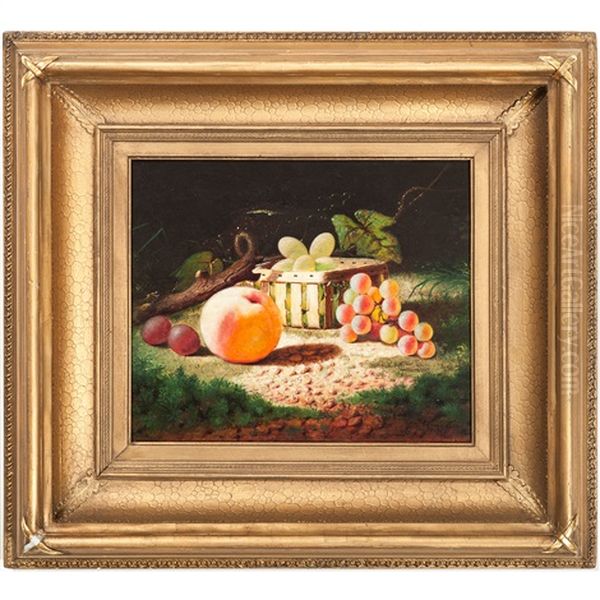 Still Life With Fruit Oil Painting by Edward Edmondson