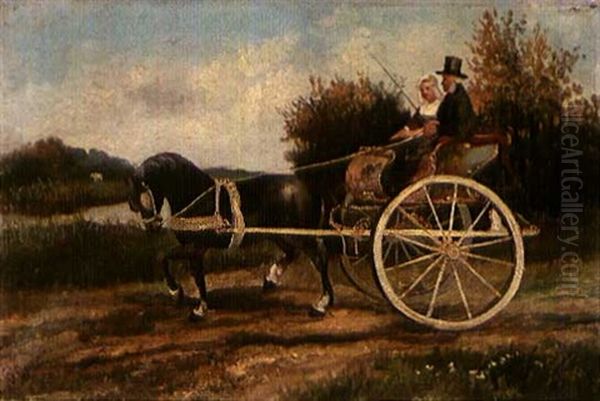 The Nuptial Ride Oil Painting by Otto Eerelman