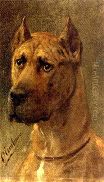 A Loyal Friend Oil Painting by Otto Eerelman