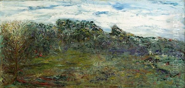 Landschaft Oil Painting by Jean Hans Egger