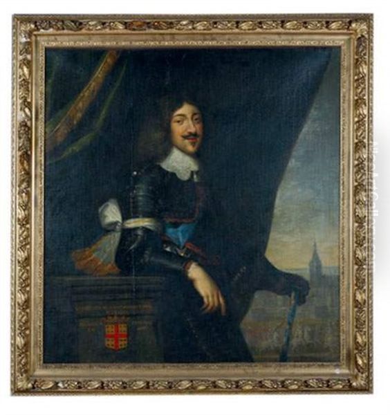 Henri Iii, Duc De Montmorency, Marechal De France Oil Painting by Justus van (Verus ab) Egmont