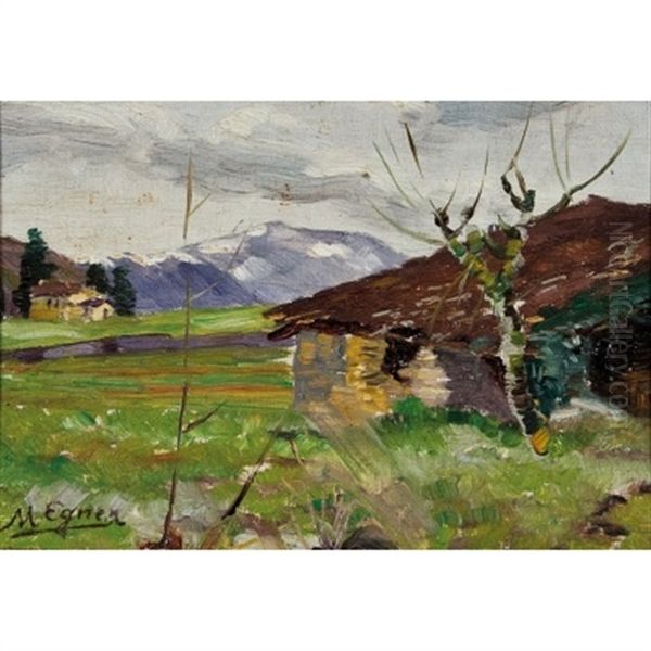 Landschaft Oil Painting by Marie Egner