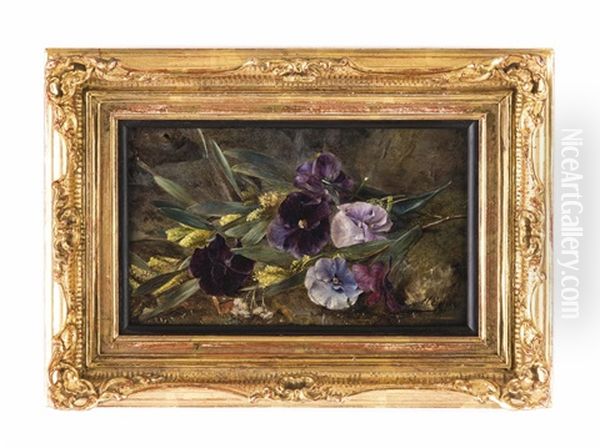 Wiesenblumen-stillleben Oil Painting by Marie Egner