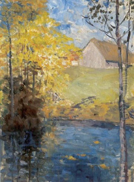 Herbst Oil Painting by Marie Egner