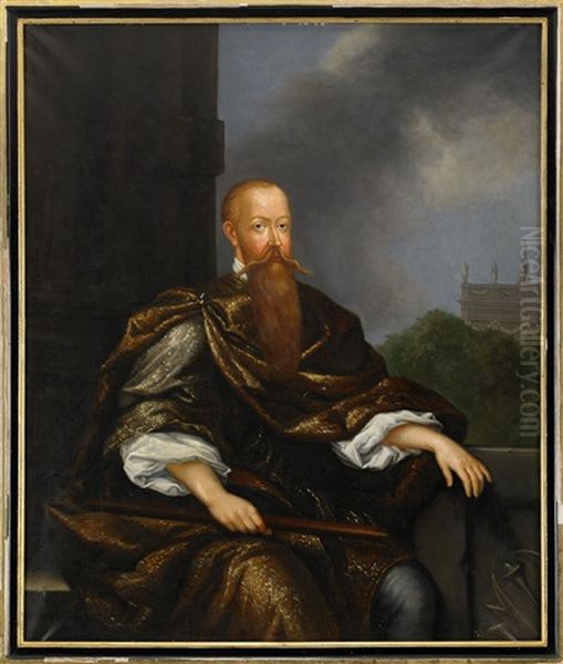 Portratt Av Kung Johan Iii (1537-92) by David Klocker Von Ehrenstrahl