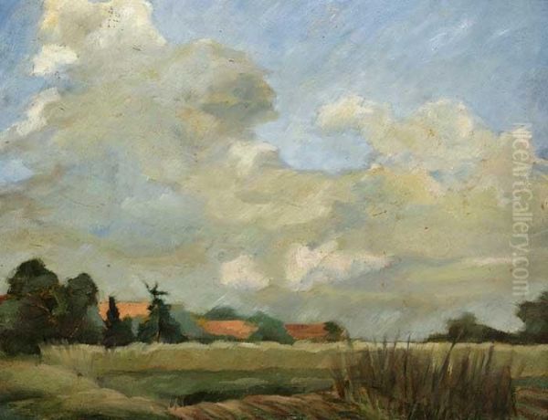 Stimmungslandschaft Oil Painting by Karl Arste