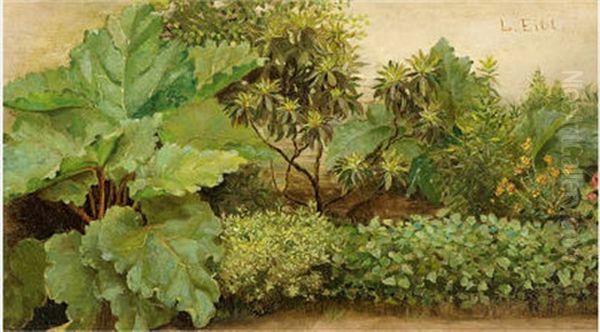 Gartenstuck Oil Painting by Ludwig Eibl