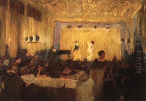 Kabaret Zum Siebten Himmel, Berlin by Franz Eichhorst