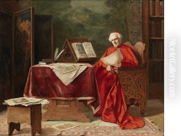 The Connoisseur Oil Painting by Erwin Eichinger