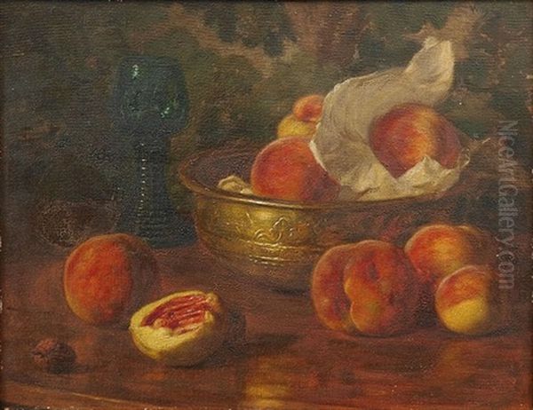 Herbstliches Fruchtestillleben Oil Painting by Wilhelm Eilers