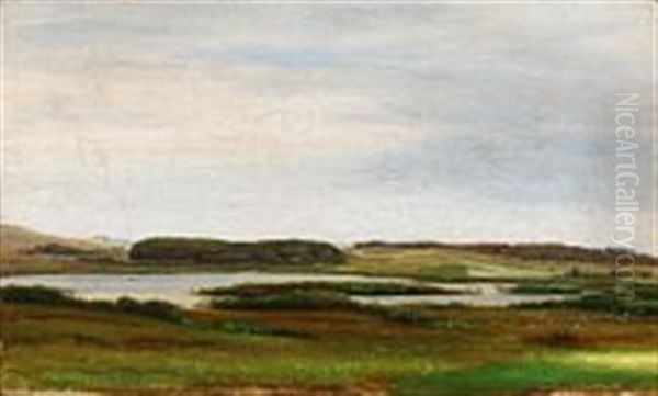 Landscape Near Faaborg by Eiler Rasmussen Eilersen