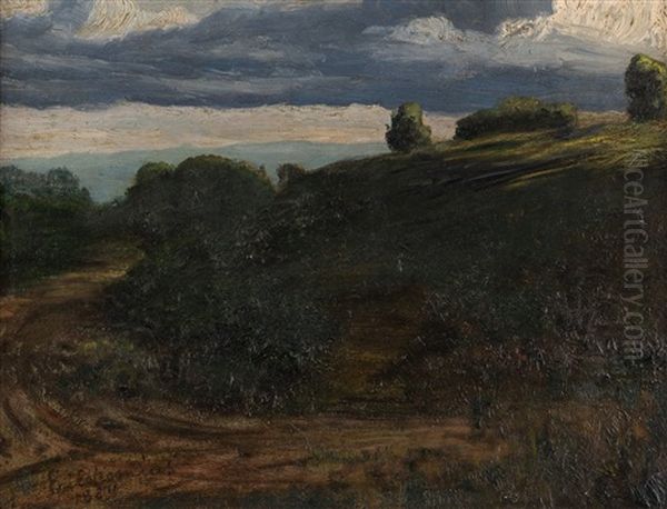 Summer Twilight Oil Painting by Louis Michel Eilshemius