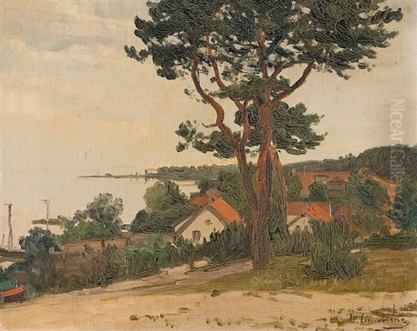 Nidden At The Courland Spit Oil Painting by Wilhelm Eisenblaetter