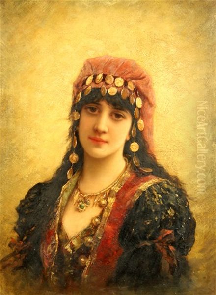 Gypsy Girl by Emile Eisman-Semenowsky