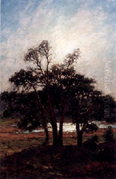 Morgonsol - Saro Oil Painting by Per Ekstroem