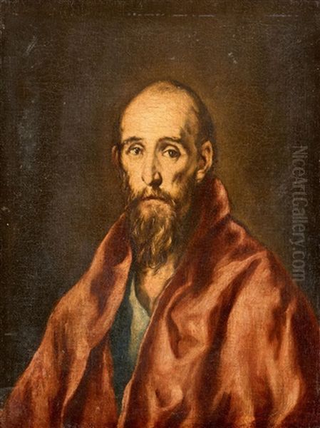 Saint Paul Oil Painting by  El Greco