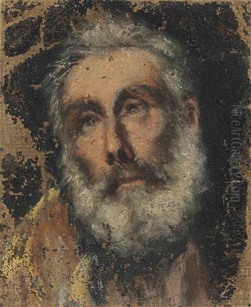 Saint Peter Oil Painting by  El Greco