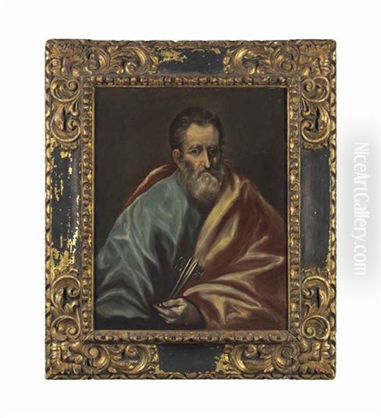 Saint Peter Oil Painting by  El Greco