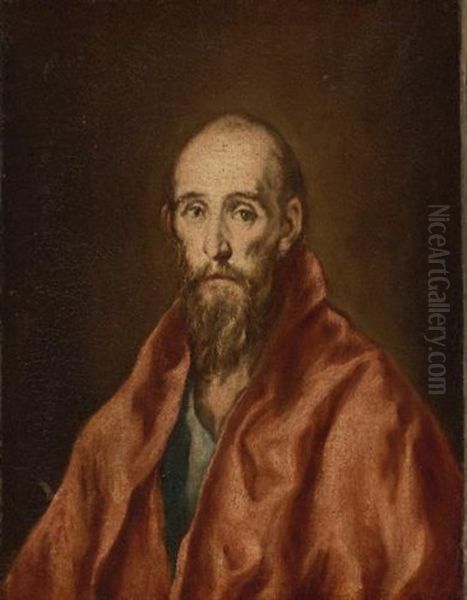 St. Paul Oil Painting by  El Greco