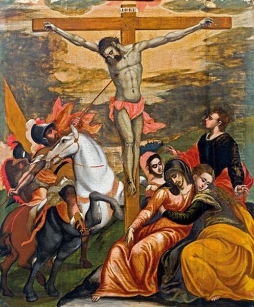 Christus Am Kreuz Oil Painting by  El Greco