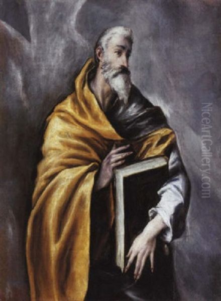 Saint Paul Oil Painting by  El Greco