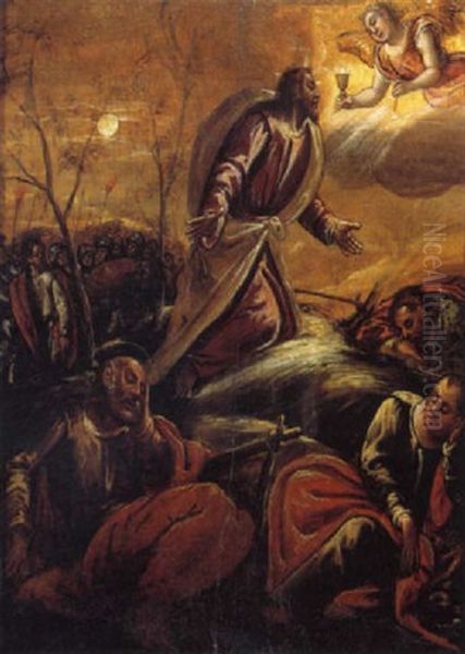 Le Christ Au Mont Des Oliviers Oil Painting by  El Greco