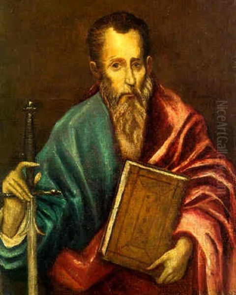 Saint Paul Oil Painting by  El Greco