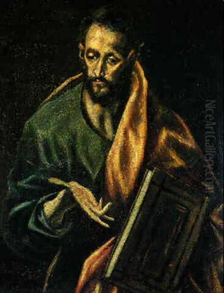 Santiago El Mayor Oil Painting by  El Greco