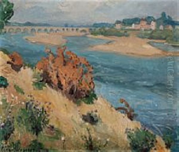 La Loire Oil Painting by Lili Elbe