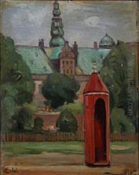 View Of Kronborg Oil Painting by Lili Elbe