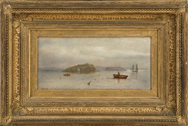 Among The Islands, Eastport Me Oil Painting by Lemuel D. Eldred