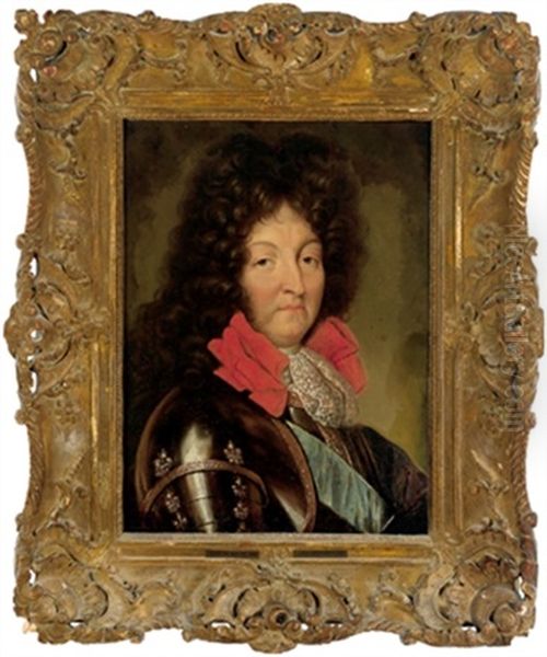 Bildnis Ludwigs Xiv Oil Painting by Louis Ferdinand Elle the Elder