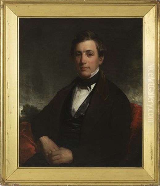 Millard Powers Filmore Jr., Son Of The President Oil Painting by Charles Loring Elliott