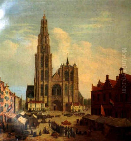 Iglesia Oil Painting by Joseph Francis Ellis