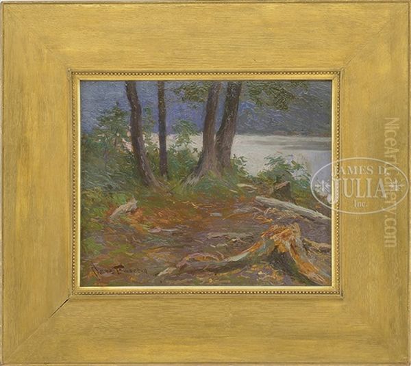 Trout Lake Oil Painting by Charles Chase Emerson