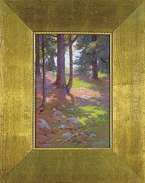 Dappled Sunlight Oil Painting by Charles Chase Emerson