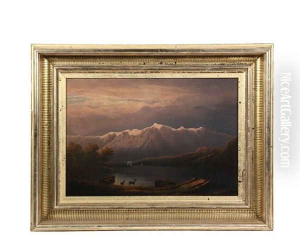 Mount Katahdin, Maine Oil Painting by James Emery