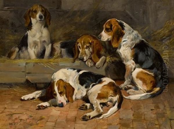 Beagles- Fathers Of The Pack by John Emms