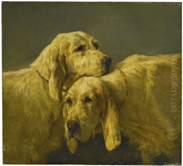 Best Friends Oil Painting by John Emms