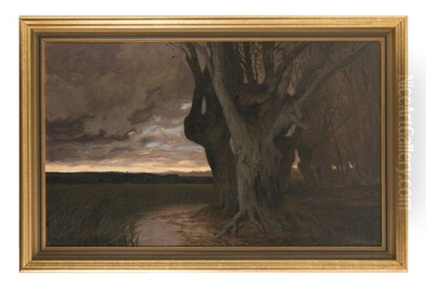 Im Bruch Oil Painting by Hans am Ende