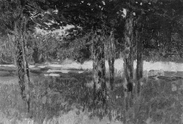 Eichengruppe - Hochsommer by Hans am Ende