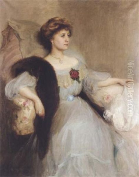 Portrait Of A Lady by Florence Engelbach