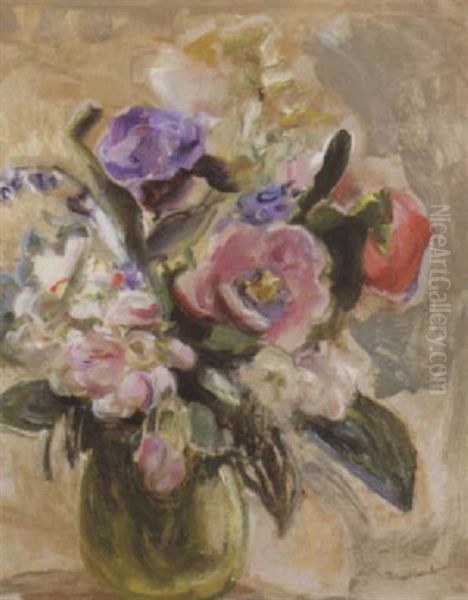 Mixed Flowers by Florence Engelbach