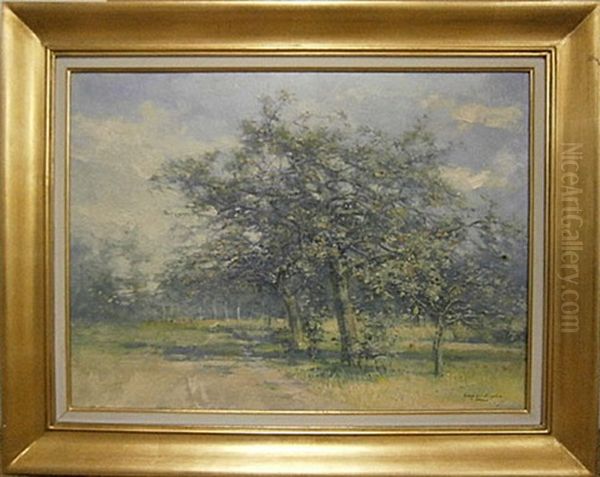 Les Pommieres, Ete Oil Painting by Louis Van Engelen